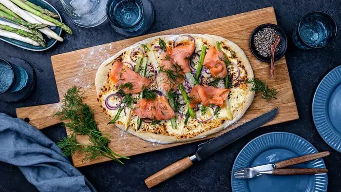 Rez edeka spargelpizza mit lachs rezept q t 2845552747