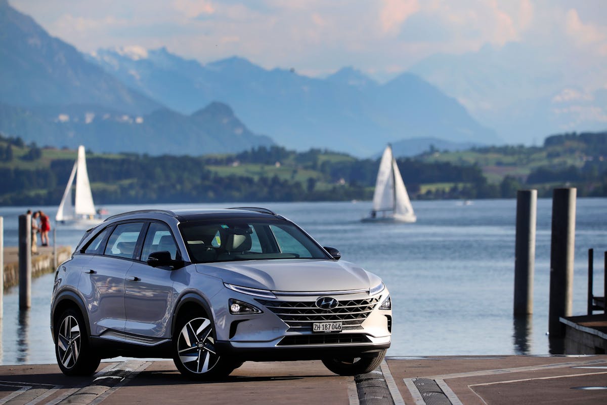 Wurde ebenfalls nur zweimal eingelöst: der Hyundai Nexo, ein Wasserstoff-Auto.