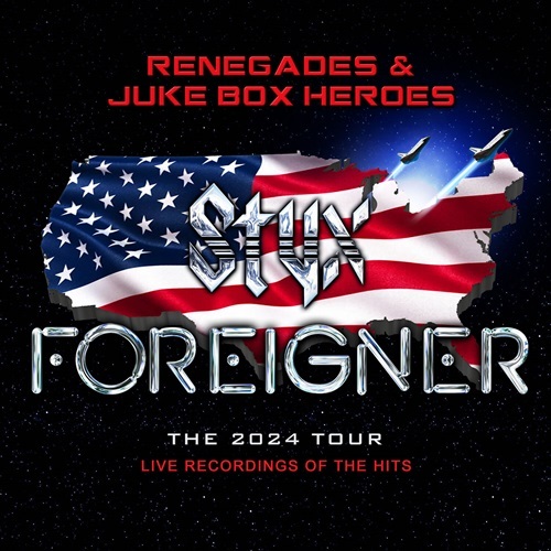 Foreigner & Styx – Renegades & Juke Box Heroes (Live) (2024)